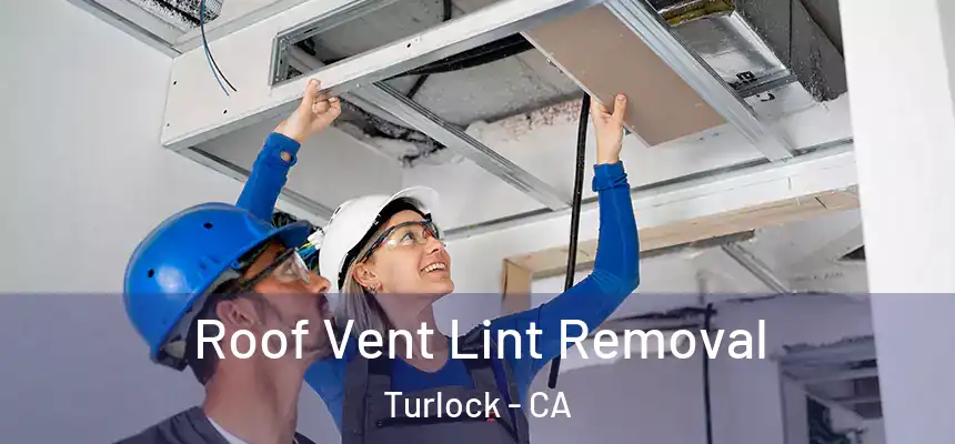 Roof Vent Lint Removal Turlock - CA